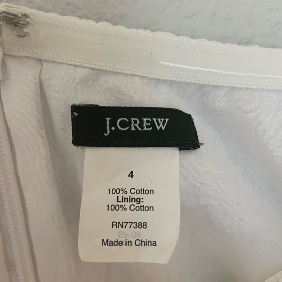 J. Crew white strapless dress - Picture 3 of 6